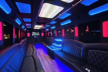 Olathe Limousine Bus Interior