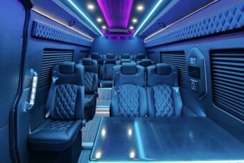 Olathe Sprinter Bus Interior
