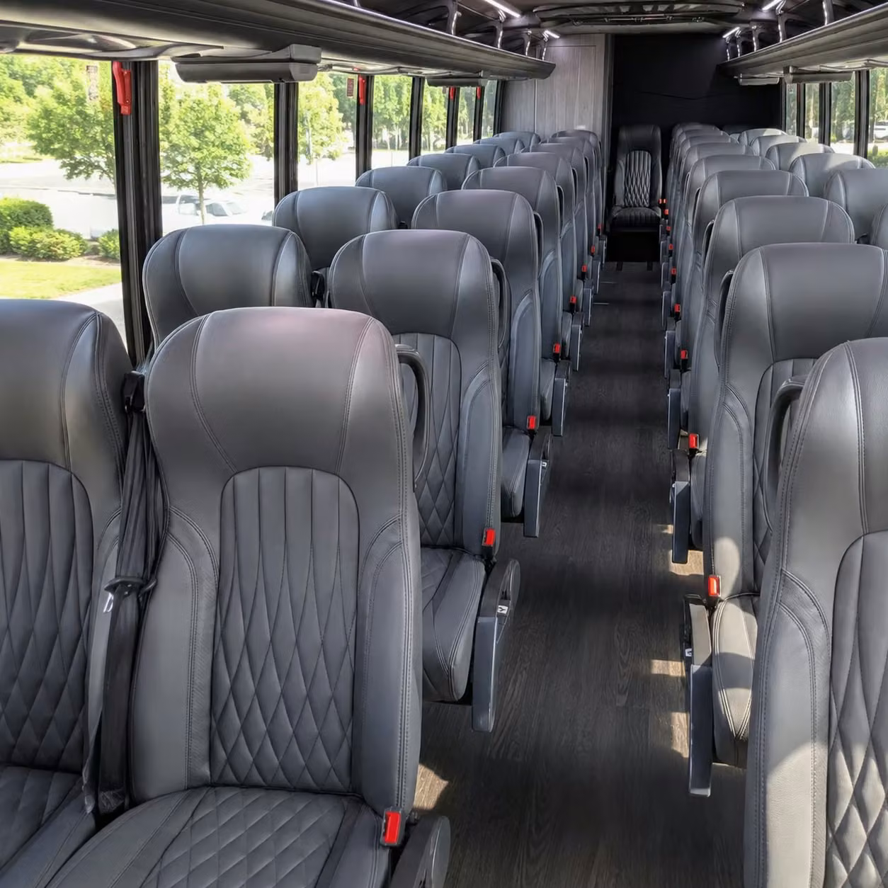 35 passenger minibus inside
