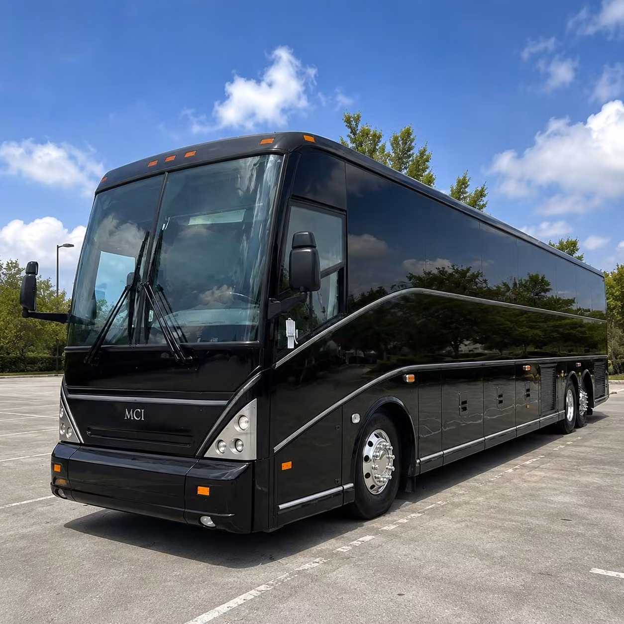 how distance and trip duration affect charter bus rental rates in olathe