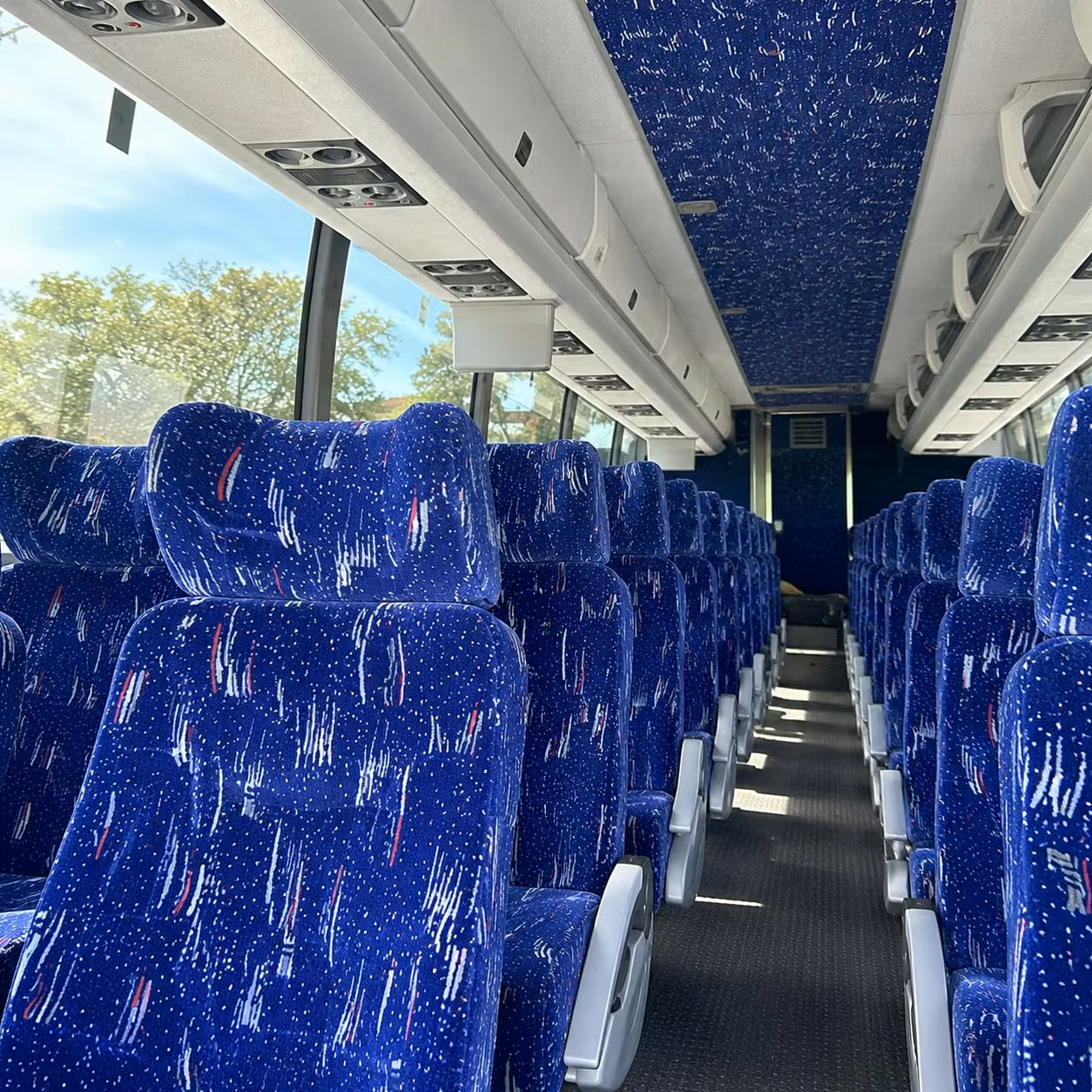 olathe charter bus interior
